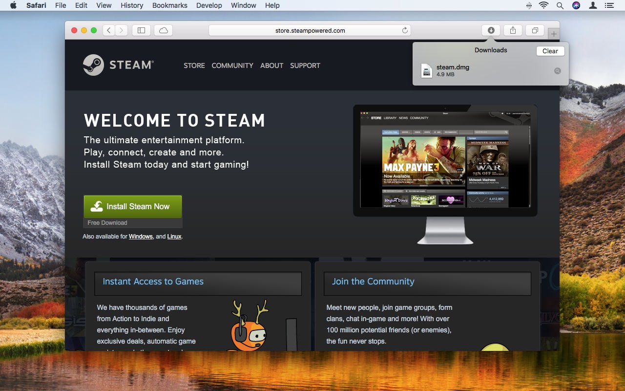 Play On Mac Steam Download